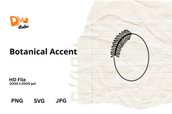 Botanical Accent Frame Product Image 1