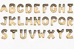 Waffle Ice Cream | Balloon Alphabet Clipart PNG Product Image 2