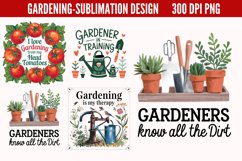 Gardening Sublimation PNG Product Image 1