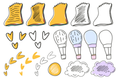 Set of Vector Illustrations #2 Product Image 1