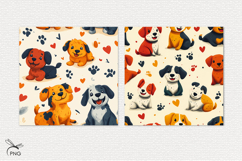 Dogs digital paper Product Image 2