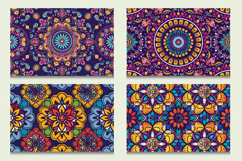 Colorful Mandala Cutting Boards sublimation Design Product Image 2