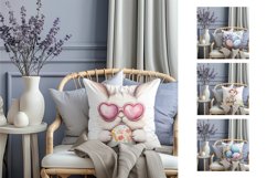Easter Eggs Pillowcase Sublimation, Easter Pillow Designs Product Image 2