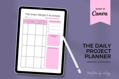 Daily Project Planner Printable | Task Breakdown &amp; Project Product Image 2