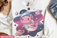 Relax Alotl PNG, Funny Axolotl Sublimation PNG Product Image 1