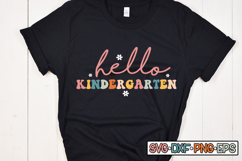 hello kindergarten SVG Design, Back to school Product Image 3