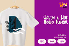 Haven &amp; Hue Boho Floral Monogram Product Image 1