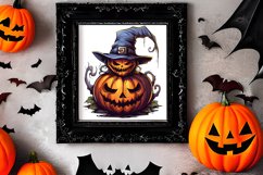 Funny Halloween Sublimation Clipart, Funny Halloween PNG Product Image 2