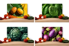 Mango Cutting Board, Food Cutting Board, Vegetables PNG Product Image 2