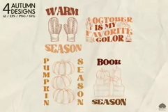 Autumn Vibe design print SVG PNG EPS Product Image 2