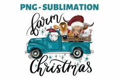 Farm Christmas | Png Sublimation | Farm Life Product Image 2