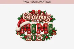 Family Christmas png design for T-shirts Product Image 2