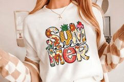 Hello Summer PNG sublimation |Beach &amp; Summer PNG T-Shirt Product Image 1
