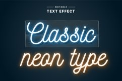 Editable Text Effect for Illustrator. Vector Graphic styles Product Image 1