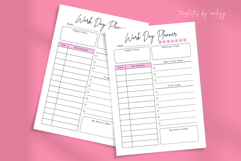 Minimalist Work Day Planner Template for Canva Daily Product Product Image 2