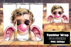 Custom 20oz Tumbler Design , Cupid Product Image 1