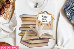Book Reader Sublimation PNG Product Image 3