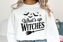 What&#039;s up wicthes Svg | Halloween Svg | Shirt Svg Product Image 2