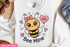 Bee mine PNG, Cozy Valentine Sublimation PNG Product Image 3