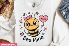 Bee mine PNG, Cozy Valentine Sublimation PNG Product Image 3