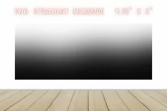 Black Ombre 16oz Libby Glass Can Tumbler Wrap Product Image 2