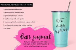 Dear Journal Calligraphy Script Product Image 2