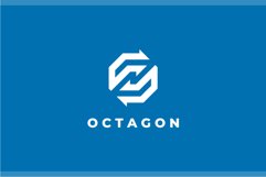 Octagon Arrows logo design vector template Product Image 2