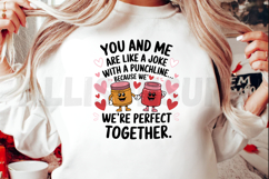 Cute Valentine Couple Jars Perfect Together Pun Funny Love Product Image 2