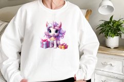 Birthday Unicorn Sublimation Clipart Product Image 2