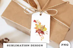 Watercolor Autumn Bouquet png Product Image 2