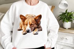 Cute Sleeping Dogs Clipart Product Image 2