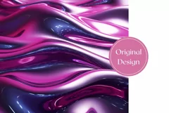 Abstract Tumbler Sublimation, Holographic Tumbler Wrap Product Image 2