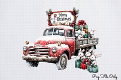 White Rustic Christmas Clipart PNG Product Image 1