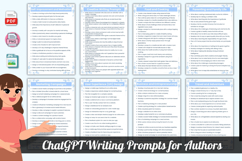 500 ChatGPT Writing Prompts for Authors Product Image 2