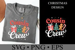 Cousin Crew Svg | Christmas svg | Shirt Svg Product Image 1