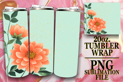 Cheerful Days 20oz tumbler wrap, Rainbow Product Image 1