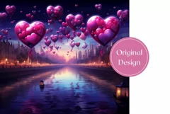 Valentines Tumbler Sublimation, Magic Love Tumbler Design Product Image 2