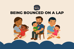 Toddler Moments Collection: Being Bounced on a Lap Product Image 2