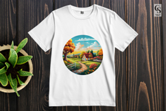 Countryside Path Clipart Sublimation PNG Product Image 2