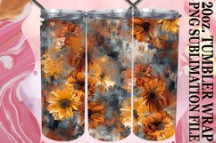 15x Vibrant 3D Spring Flower Tumbler Wrap Bundle Sublimation Product Image 6