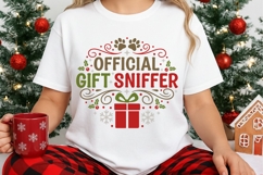Official Gift Sniffer Svg, Christmas Dog Svg, Dog Lover Svg. Product Image 3