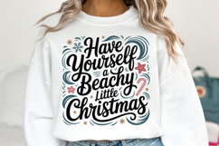 Have yourself a Beachy little Christmas Svg | Shirt Svg Product Image 1