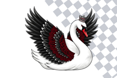 Glossy Gothic Christmas Animals Clipart Bundle Product Image 2