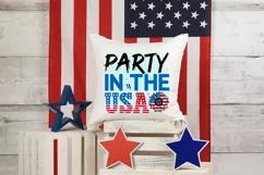 Party in the USA 4th of July Sublimation Design Product Image 2