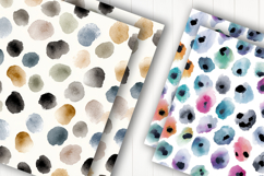Neutral Dalmatian Digital Paper Product Image 2