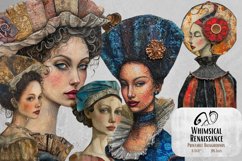 Whimsical Renaissance Portrait Product Image 3