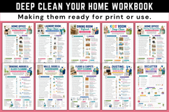 Deep Clean Your Home Workbook Product Image 2