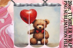 Watercolor Valentine&#039;s 20oz Tumbler Product Image 1