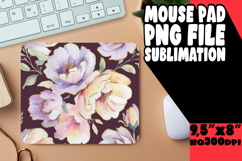 BLISSFUL desk MAT Playful Design, Flower Pattern Product Image 1