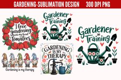 Gardening Sublimation Bundle PNG Product Image 3
